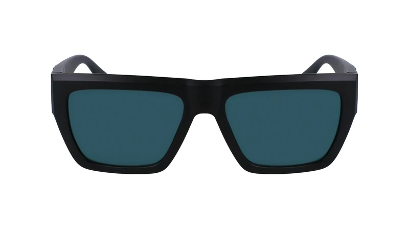 Calvin Klein Jeans CKJ23653S 002 Matte Black Sunglasses Man Iniettato, Modified Rectangle, 55