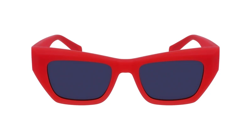 Calvin Klein Jeans CKJ23641S 600 Strawberry Sunglasses Unisex Iniettato, Butterfly, 50