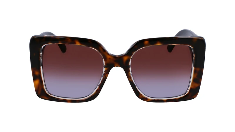 KARL LAGERFELD Women's Sunglasses KL6126S - Dark Tortoise with Gradient Brown Avio Lens