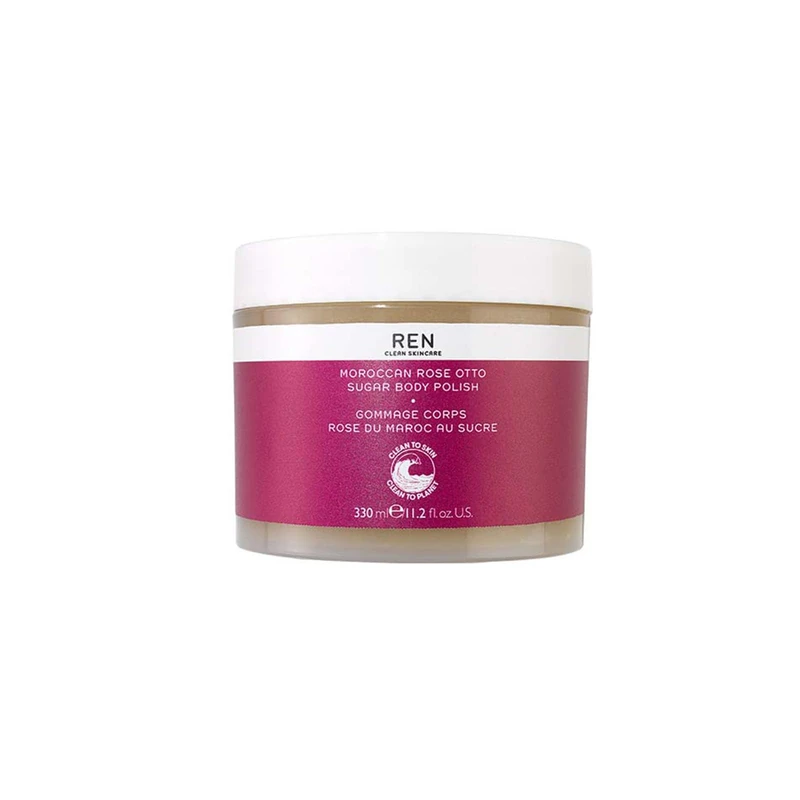 REN CLEAN SKINCARE Moroccan Rose Otto Sugar Body Polish 330 ml