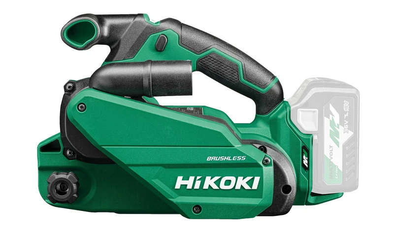 Hikoki 36V Multivolt Belt Sander for Wood and Surface Preparation - Cordless High‑Capacity Sanding Tool with Variable Speed - Dust Collection Port and Durable Housing