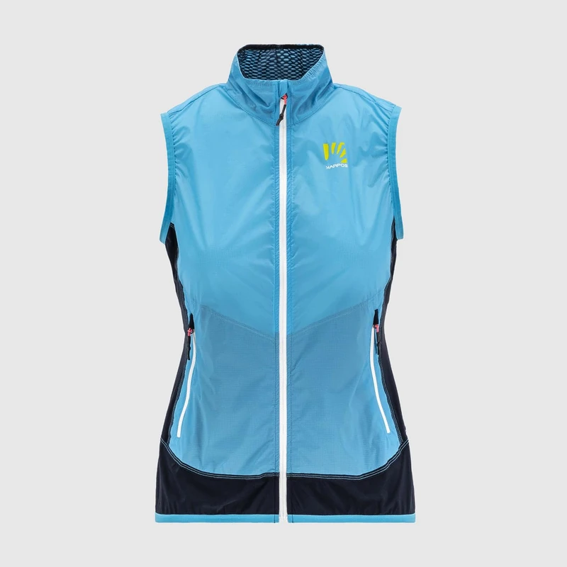 KARPOS 2500877-010 LAVAREDO W VEST Sports vest Women's BLUE ATOLL/SKY CAPTAIN Size L