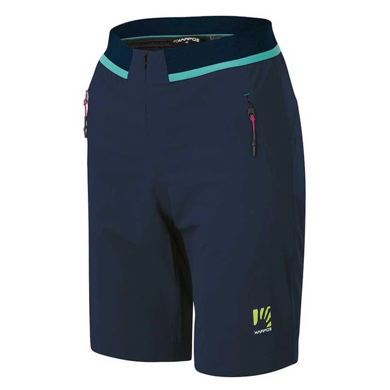 KARPOS 2501100-011 TRE CIME W Bermuda Shorts Women's Blue Atoll/Sky Captain Size 48