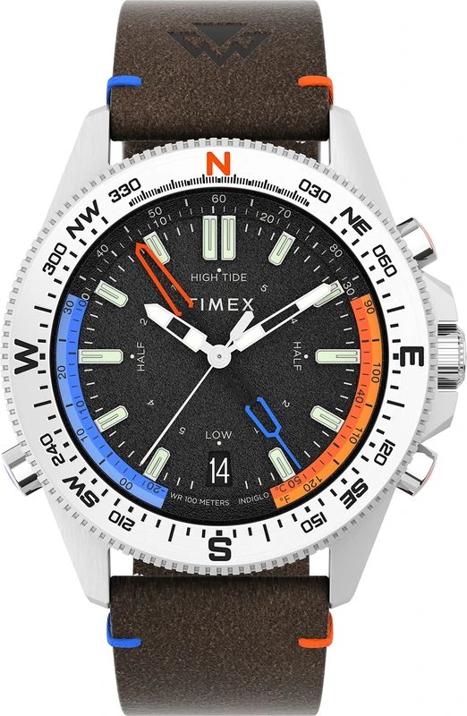 Timex Men's Analogue Quartz Watch Tide/Temp/Compass
