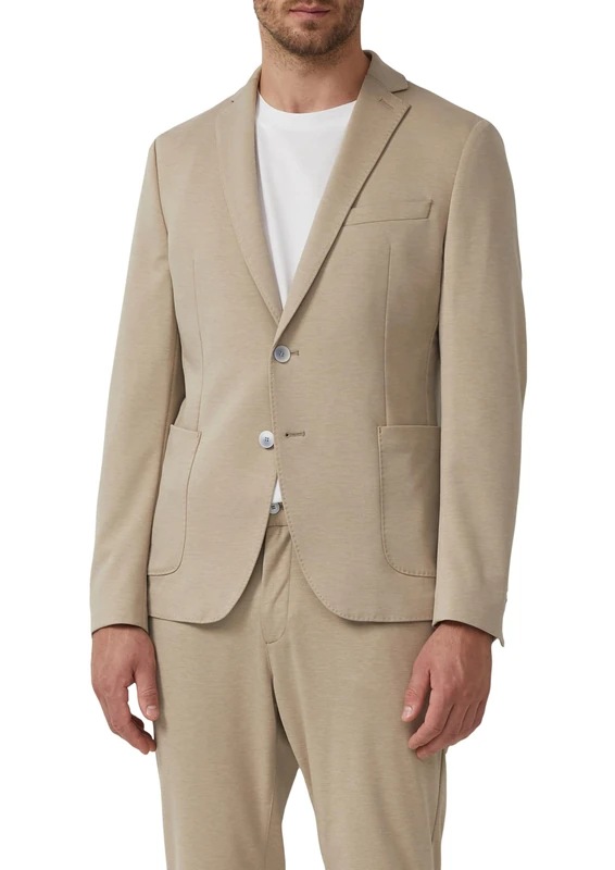 s.Oliver BLACK LABEL Men's Casual Business Blazer, Sandstone, 88