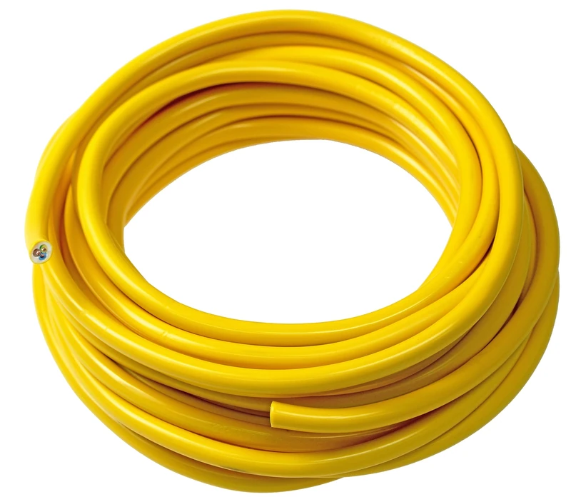 as - Schwabe 59311 Construction Site Armoured Cable 50 m Extremely Robust Cable K35 AT-N07V3V3-F 5G6 Construction Site Cable Both Sides Smooth Cut IP44 Yellow