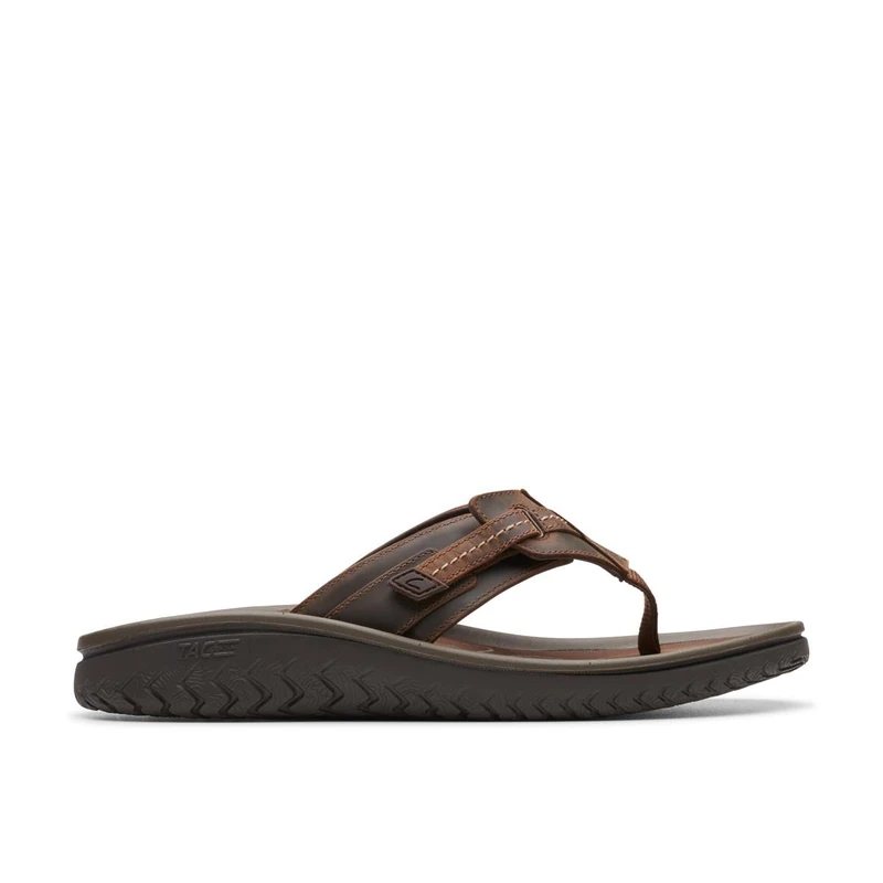 Clarks Wesley Sun Mens Beeswax Leather, 6