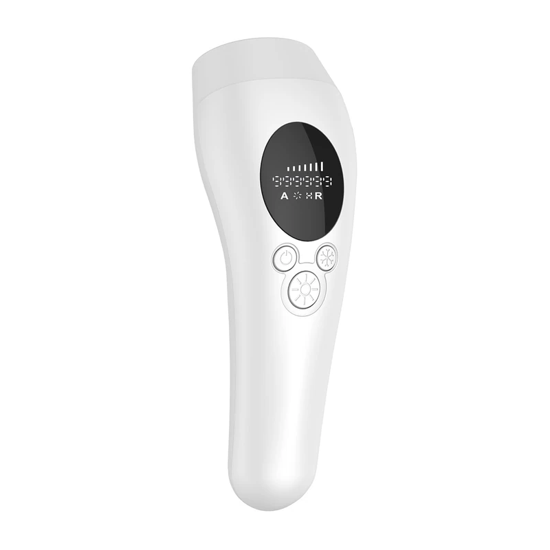 DAM Epilator Light Pulsed Freezing Point IPL 999000 21.3 x 6.5 x 7.5 cm, Colour: White - Image 1