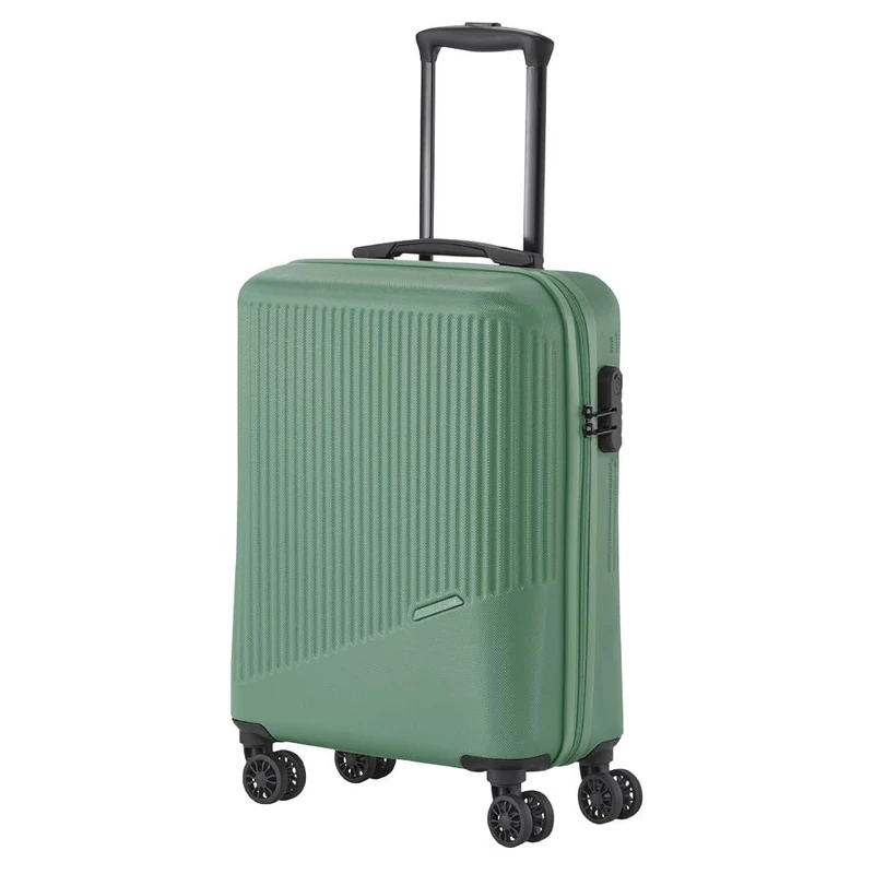 travelite 4-wheel carry-on suitcase small 34 liters, BALI: ABS hard-shell trolley meets IATA on-board luggage dimensions, 55 cm
