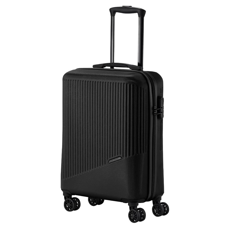 travelite 4-wheel carry-on suitcase small 34 liters, BALI: ABS hard-shell trolley meets IATA on-board luggage dimensions, 55 cm