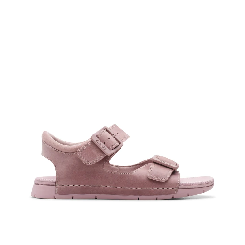 Clarks Boys Baha Beach K. Sandal, Dusty Pink, 13 UK