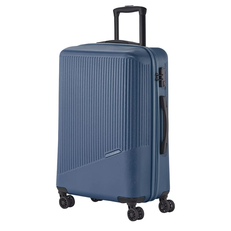 travelite 4-wheel hard shell suitcase medium 65 liters, BALI: ABS hard-shell trolley with TSA combination lock, 67 cm