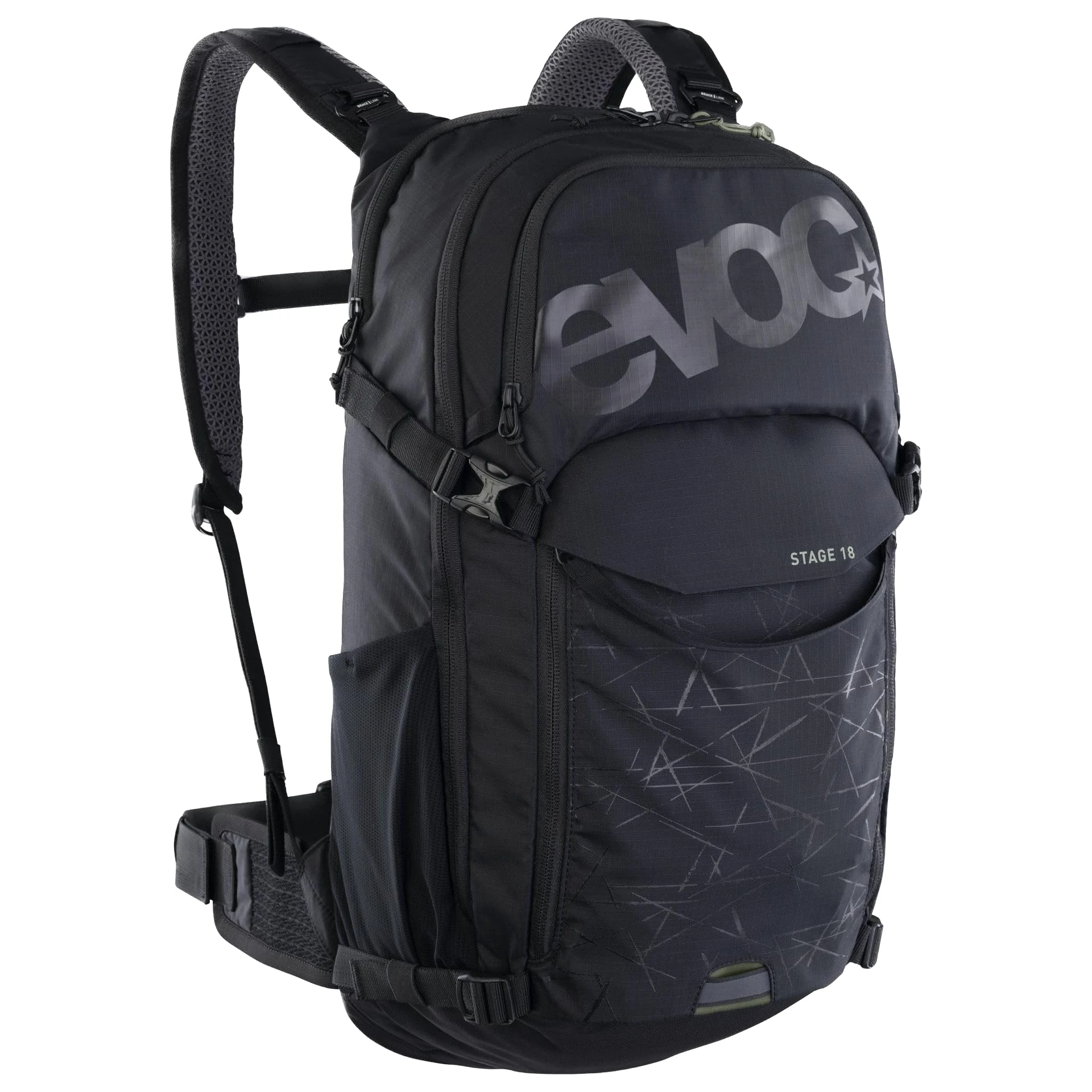 EVOC Unisex's Stage Backback, Black, 26 cm