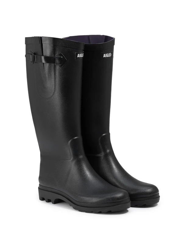 Aigle Womens Aiglentine 2 Nl Rain Boot, Black, 3 UK