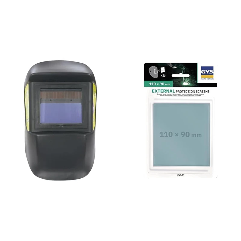 GYS Master LCD Truecolor welding helmet with replacement lenses