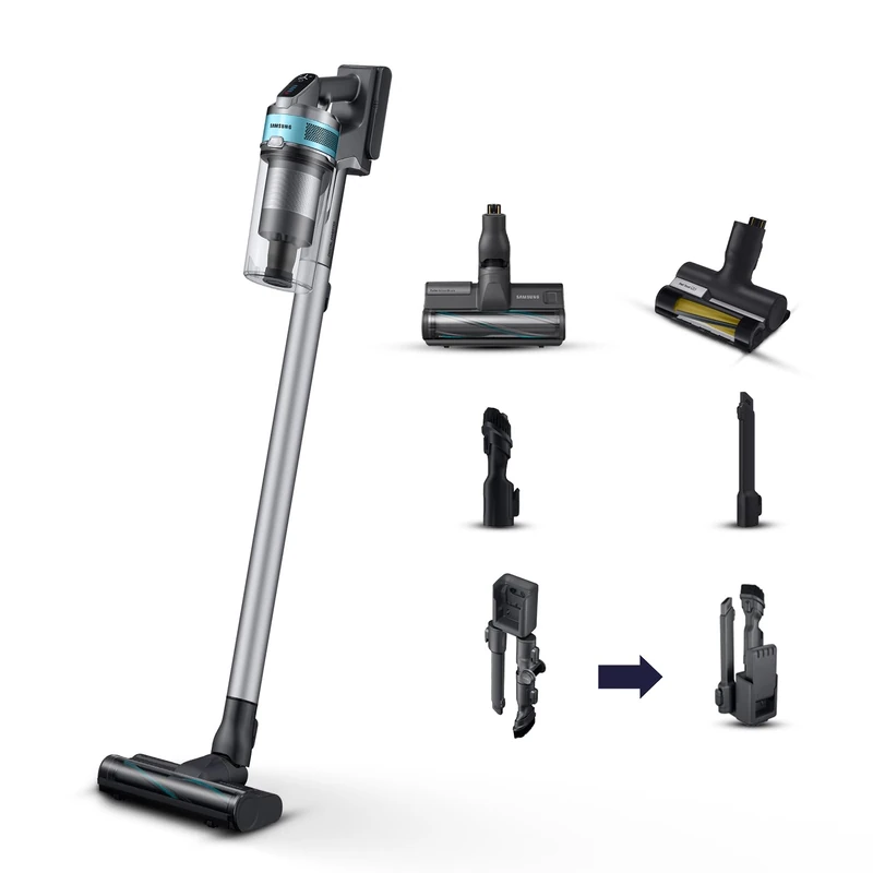 Samsung Jet 75E Pet VS20B75AGR1/WA, Electric Broom, Silver