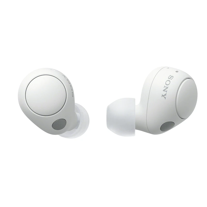 Sony WF-C700N Wireless, Bluetooth, Noise-Canceling Earbuds (Small, Lightweight, Multi-Point Connection, IPX4, Up to 20HR Battery, Quick Charge, iOS & Android) White (Renewed)