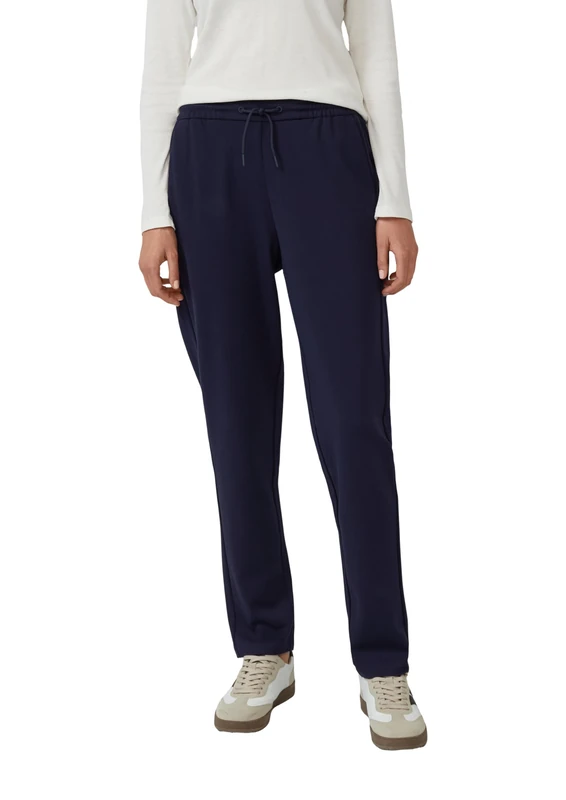 s.Oliver Interlock Jogging Pants with Elasticated, 5959 Blue, 22/Shorts