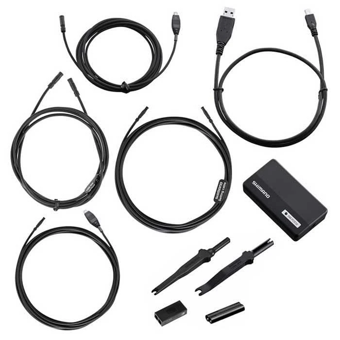 Shimano Unisex Adult E-Tube Kit Cycling Accessories, Multi-Colour, One Size