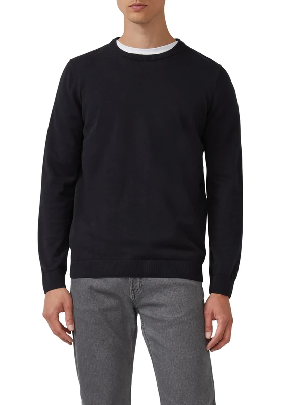 s.Oliver Men's Jumper, Black, XL - Image 1