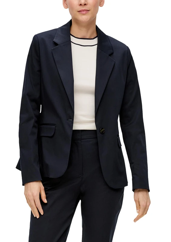 s.Oliver BLACK LABEL Women's 2140351 Business Suit Jacket, 5959, 14