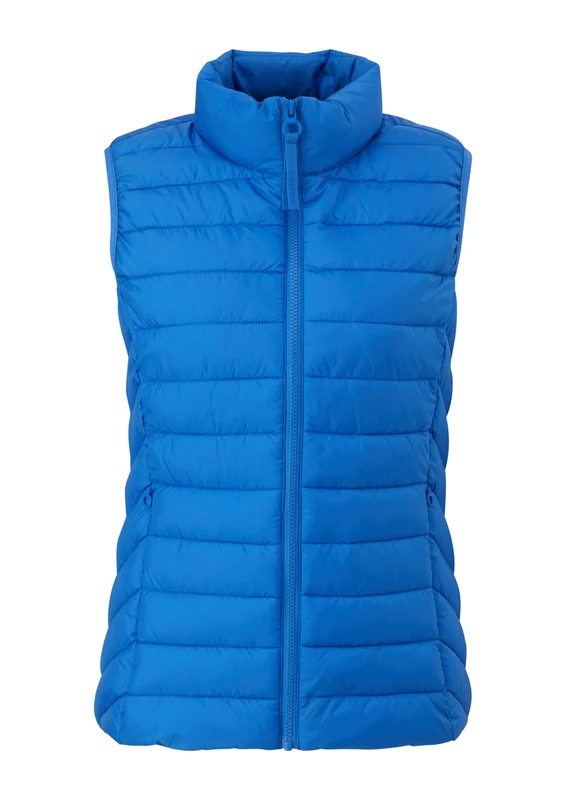 s.Oliver Women's Quilted Jacket, 5531 Blue, 8