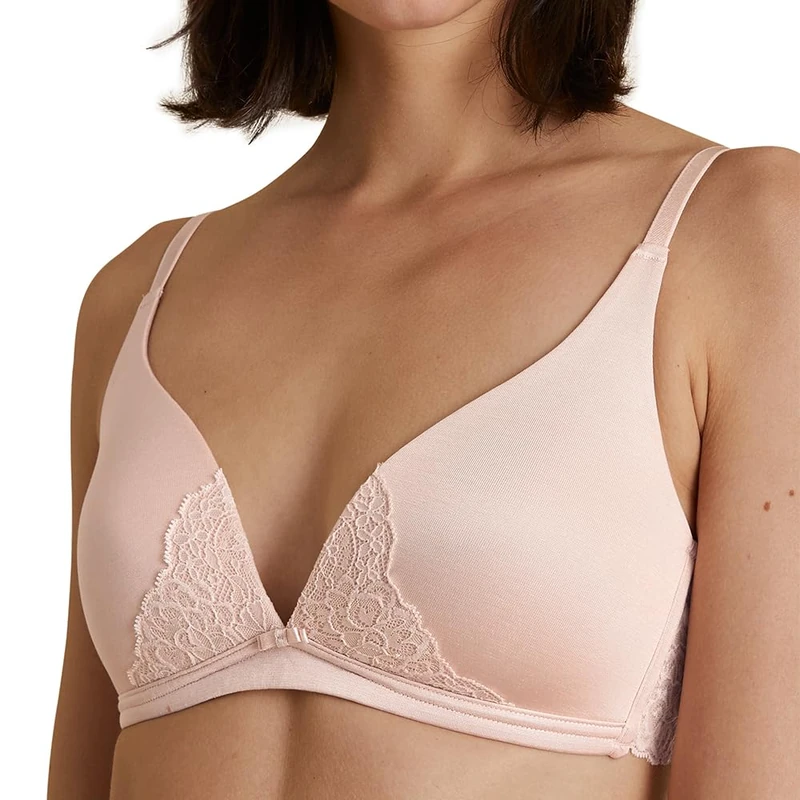 CALIDA Women's Sensual Secrets Bra, Lace Parfait Pink, 36A - Image 1