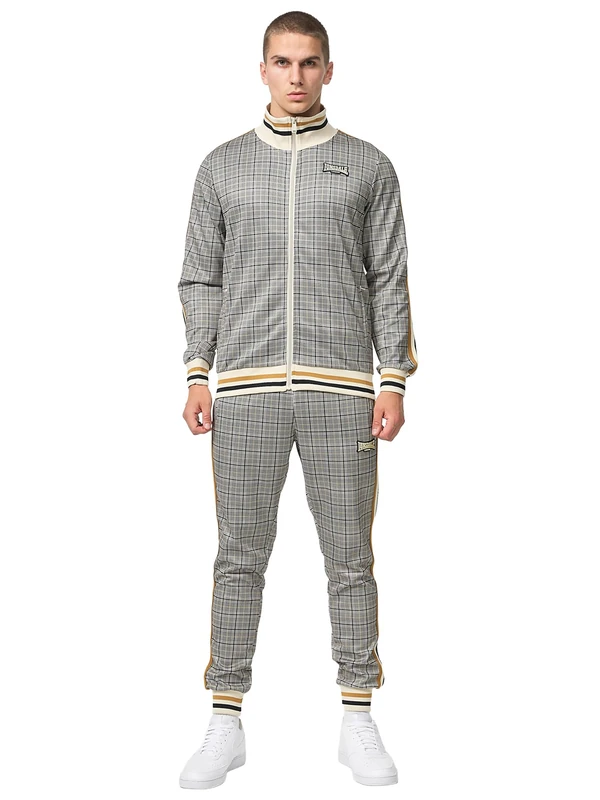 Lonsdale Men's athboy Track Suit, Sand/Brown, XL
