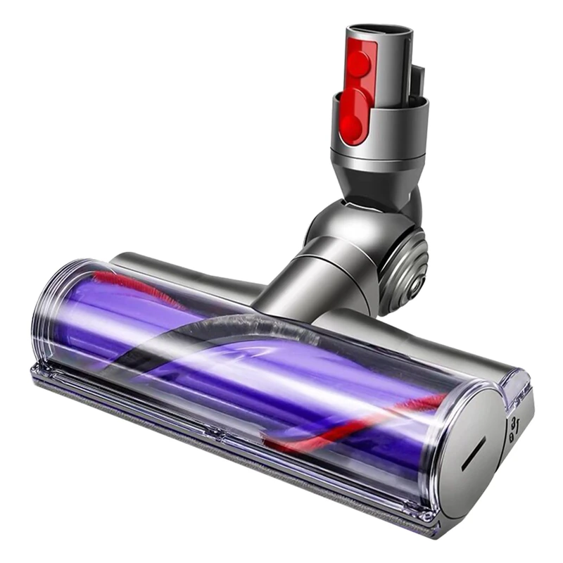 Coodss Electric Motorhead Replacement Vacuum Head for Dyson V7 V8 V10 V11 V15 Hardwood Floor Attachment Bristle Roller Brush Parts