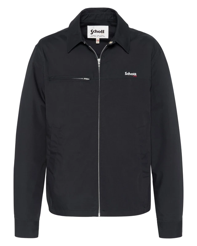 Schott NYC Men's Cadams Jacket, Navy, XXXL