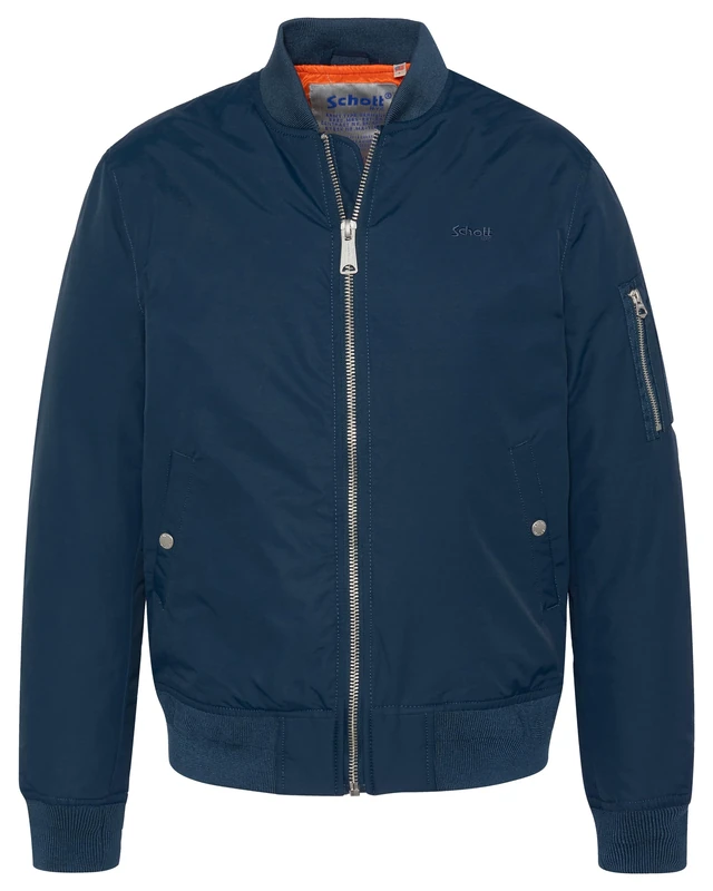 Schott NYC Men's Airkraft Jacket - RAF Blue, Size S