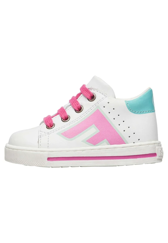 Falcotto Solsal 2 Zip, Girls' and Girls' Shoes, White Fuchsia, 19 EU
