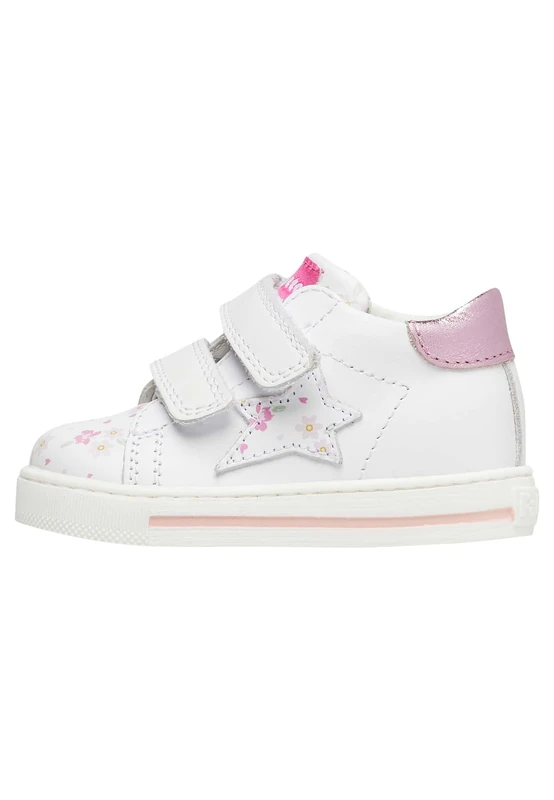 Falcotto Sasha VL, Children's Shoes, White-Pink, 2.5 UK, White Pink, 18 EU