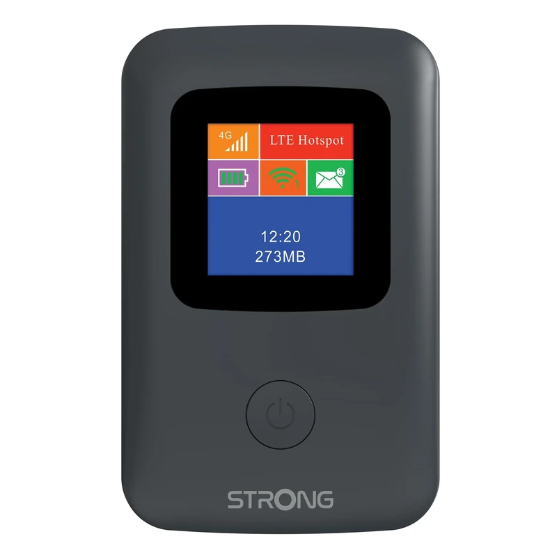 STRONG 4GMIFI150D CAT4/4G LTE Mobile Hotspot, Unlocked Low-Cost Portable Hotspot, Supports 32 Devices, Works with All World Networks