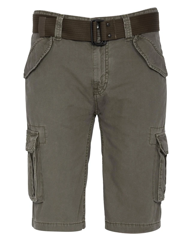 Schott NYC Men's Trbatle30pk2 Short, Olive, 38W