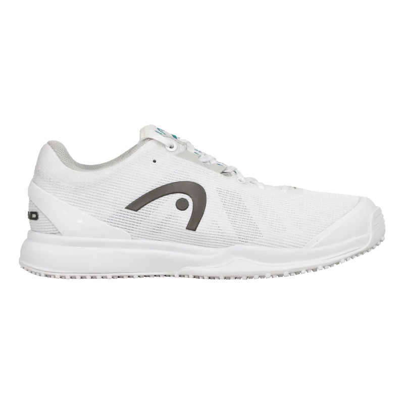 HEAD Men's Sprint Pro 3.0 Grass Tennis Shoes White/Grey, sz 10.5 UK