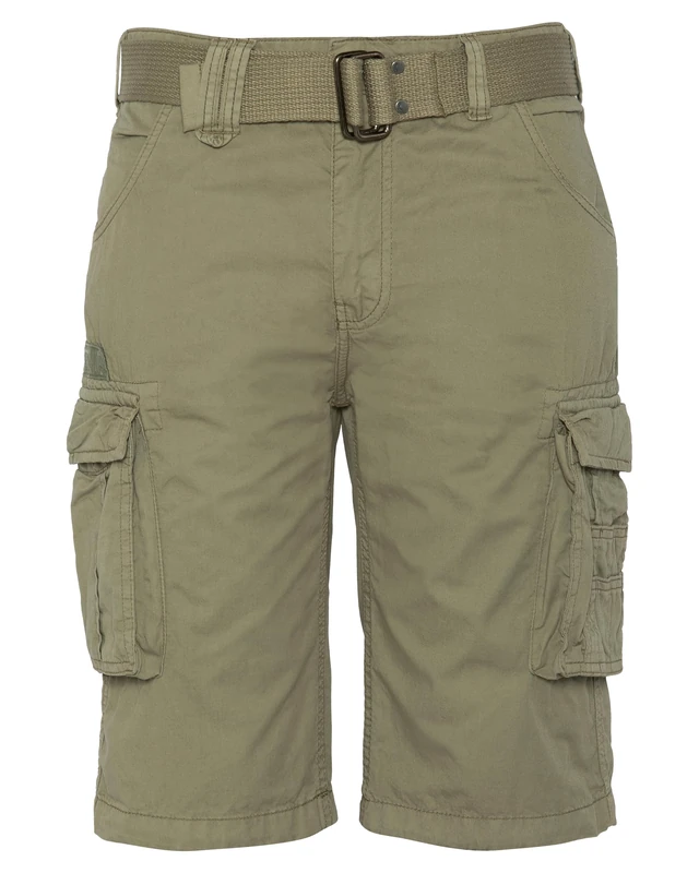 Schott NYC Men's Trranger30 Short, Light Kaki, 36W