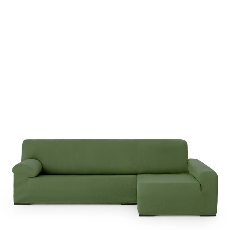 Eysa Poseidon Elastic Right Arm Chaise Longue Sofa Cover, Front View, Colour 4 - Image 1
