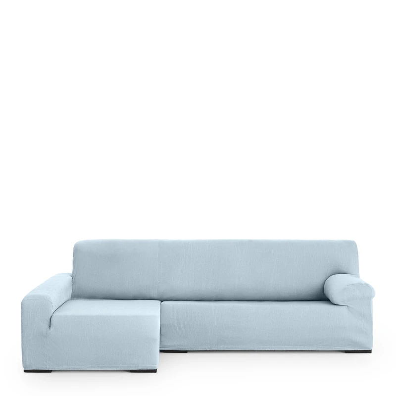 Eysa Poseidon Elastic Left Arm Chaise Longue Sofa Cover, Front View, Colour 13 - Image 1
