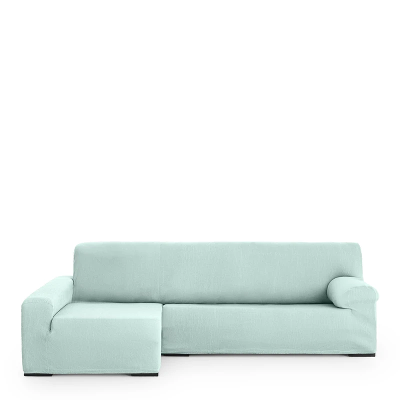 Eysa Poseidon Elastic Left Arm Chaise Longue Sofa Cover, Front View, Colour 14 - Image 1