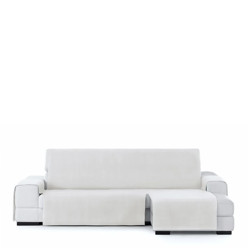 Eysa Chaise Longue Practical East 240 cm, Colour 00/White, Right Front View