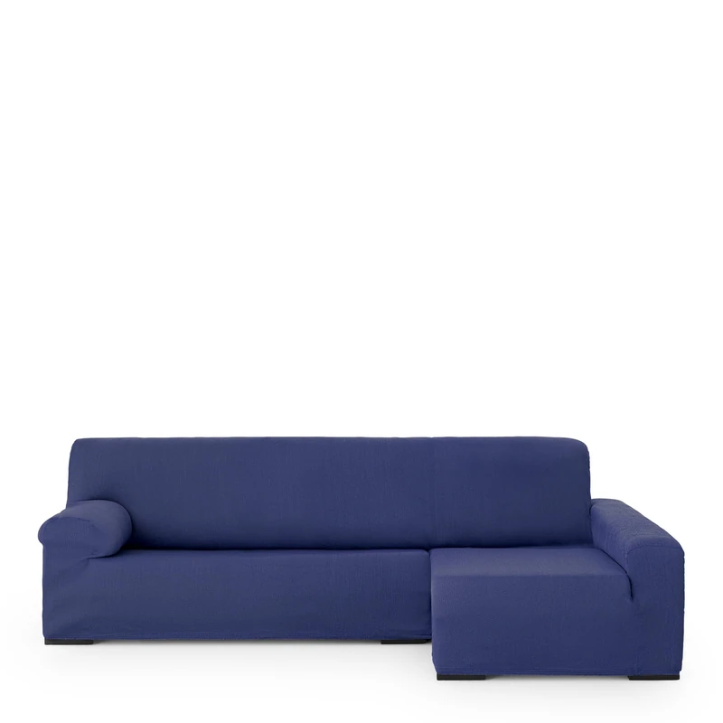 Eysa Poseidon Elastic Right Arm Chaise Longue Sofa Cover, Front View, Colour 3