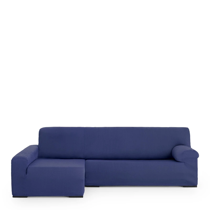 Eysa Poseidon Elastic Left Arm Chaise Longue Sofa Cover, Front View, Colour 3 - Image 1