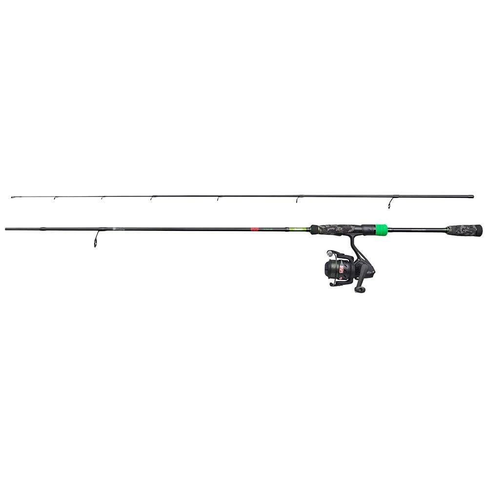 Berkley URBN II Allrounder Combo, Fishing Rod and Reel Combo, Lure Fishing Spinning Combo, Predator Fishing,Pike/Perch/Zander, Unisex, Black, 2.2m | 7-24g
