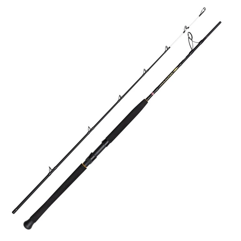 PENN Wrath II Boat Spinning Rod, Fishing Rod, Sea Fishing, Boat Fishing Rods, Sea Bass to Halibut, Made With Strong and Responsive Blanks and Quality Components, Unisex, Assorted, 2.13m | 30-50lb