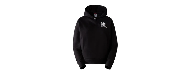 THE NORTH FACE Women's Coordinates Hooded Sweatshirt, TNF Black, L