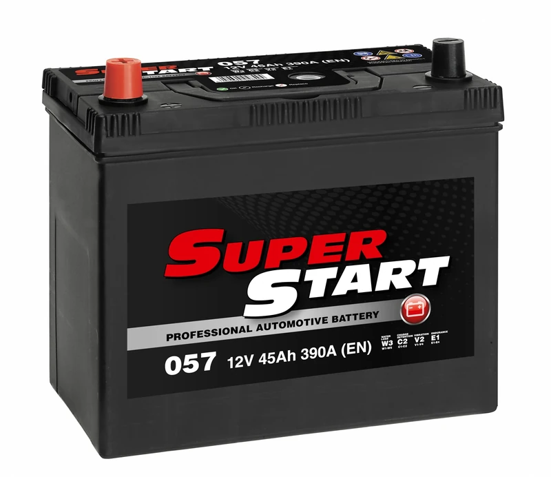 Super Start 057 12V 45AH 390 CCA SMF Car Battery