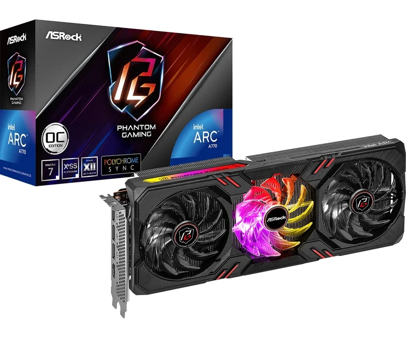 ASRock Arc A770 Phantom Gaming D 16GB, 16384 MB GDDR6