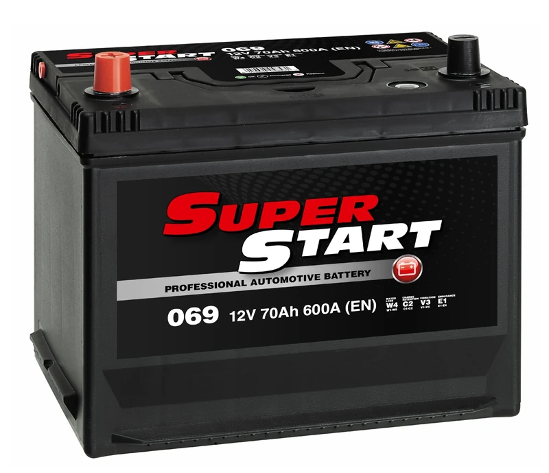 Super Start 069 12V 70AH 600 CCA SMF Car Battery