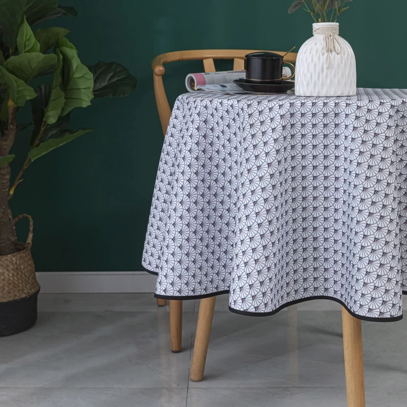ACCESS DECO Nappe (0) 160CM Manon Blanc Brand - Image 1